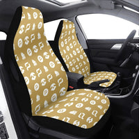 Pirate Chain Universal Car Seat Covers "White Gold"