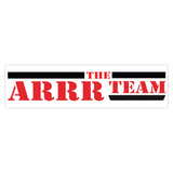 Pirate Chain Bumper Stickers "The ARRR Team"